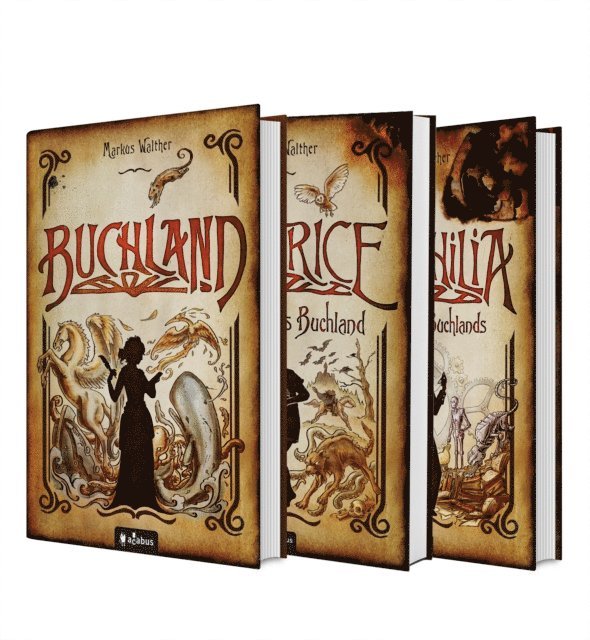 Markus Walther - Buchland Band 1-3, E-bok