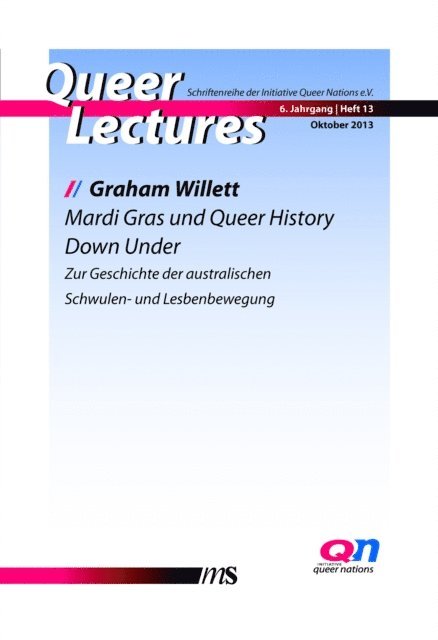 Graham Willett, Andreas Pretzel - Mardi Gras und Queer History Down Under, E-bok