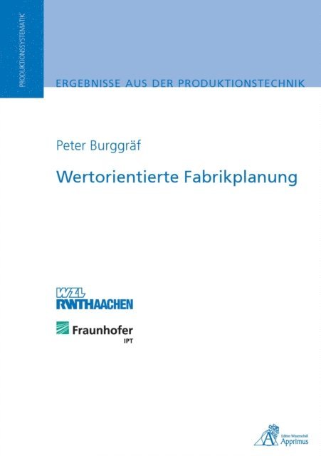 Peter Burggraf - Wertorientierte Fabrikplanung, E-bok