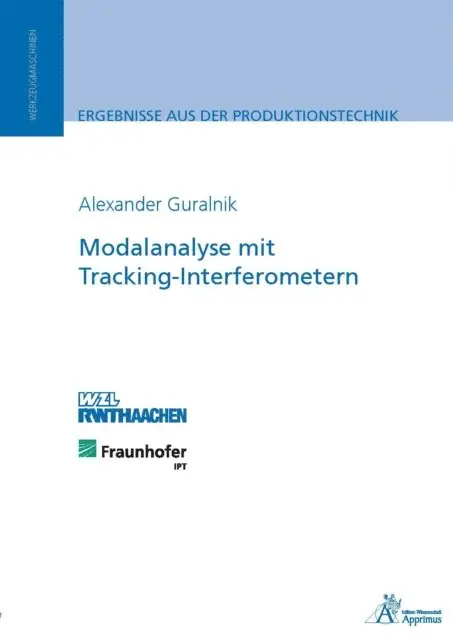 Alexander Guralnik - Modalanalyse mit Tracking-Interferometern, E-bok. Tillgänglighet: Lägg i varukorg
