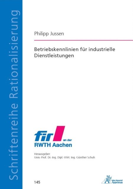 Philipp Jussen - Betriebskennlinien für industrielle Dienstleistungen, E-bok