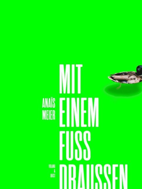 Anais Meier - Mit einem Fuss draussen, E-bok