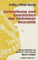 Entstehung und Geschichte der Weimarer Republik