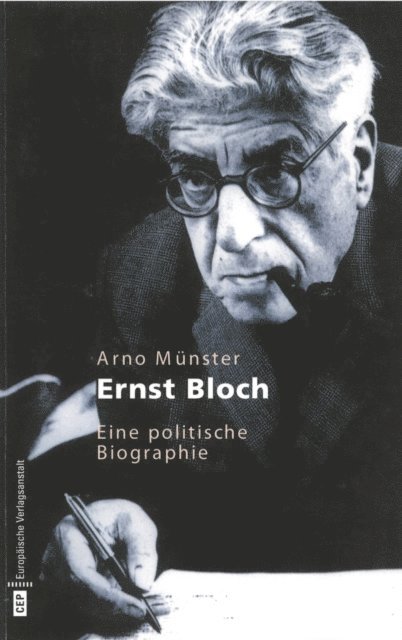 Arno Munster - Ernst Bloch, E-bok