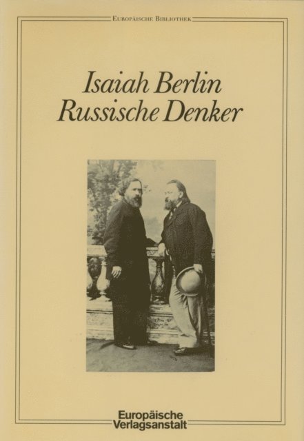 Isaiah Berlin, Aileen Kelly, Henry Hardy - Russische Denker, E-bok