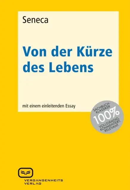 Seneca - Von der Kürze des Lebens, E-bok. Tillgänglighet: Lägg i varukorg