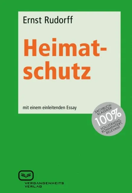 Heimatschutz Rudorff - Heimatschutz, E-bok. Tillgänglighet: Lägg i varukorg