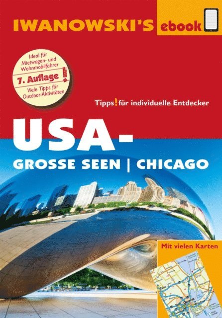 Dirk Kruse-Etzbach, Marita Bromberg - USA-Große Seen / Chicago - Reiseführer von Iwanowski, E-bok