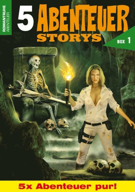 Frank Bruns, Amanda McGrey - 5 ABENTEUER-STORYS, E-bok