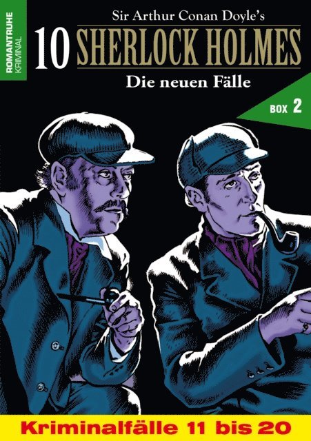 Amanda McGrey, G. Arentzen - 10 SHERLOCK HOLMES – Die neuen Fälle Box 2, E-bok