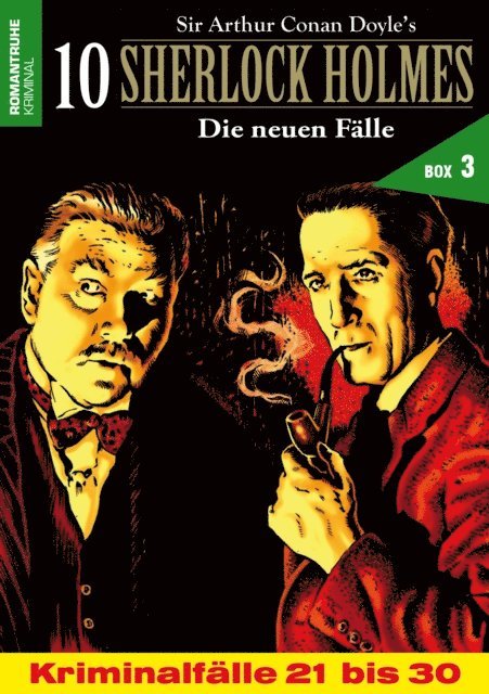 diverse - 10 SHERLOCK HOLMES – Die neuen Fälle Box 3, E-bok