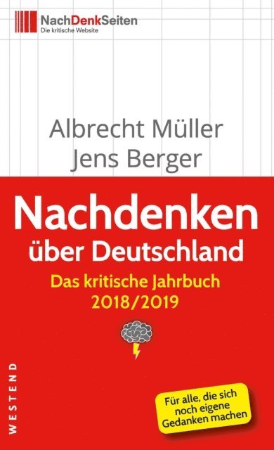 Jens Berger, Albrecht Muller - Nachdenken über Deutschland, E-bok