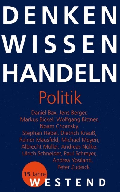 Philipp Muller - Denken Wissen Handeln Politik, E-bok