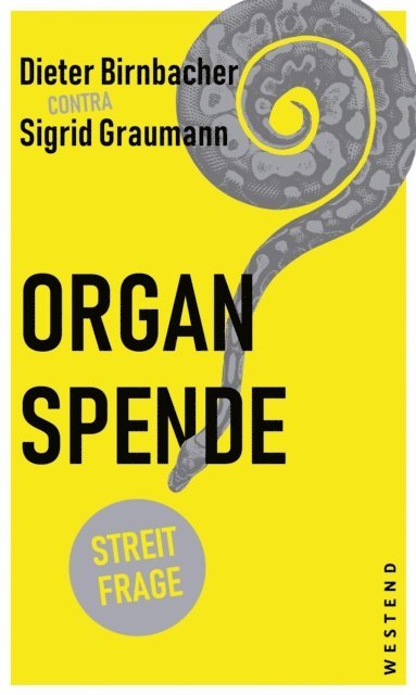 Dieter Birnbacher, Sigrid Graumann, Lea Mara Eer - Organspende, E-bok