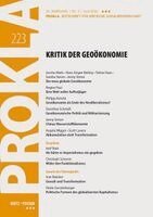 Prokla - Kritik der Geoökonomie, Häftad