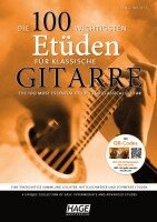 Jiang Weijie, Helmut Hage - Die 100 wichtigsten Etüden für klassische Gitarre mit 2 CDs, Inbunden