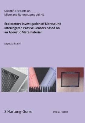 Lucrezia Maini, Christofer Hierold - Exploratory Investigation of Ultrasound Interrogated Passive Sensors based on an Acoustic Metamaterial, Häftad