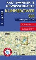 Rad-, Wander- und Gewsserkarte Kummerower See - Mecklenburgische Schweiz 1:35.000