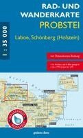Rad- und Wanderkarte Probstei, Laboe, Schönberg (Holstein)