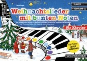 Jens Rupp - Weihnachtslieder mit bunten Noten für Klavier, Övrigt