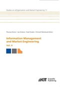 Information Management and Market Engineering. Vol. II