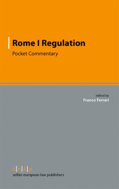 Franco Ferrari - Rome I Regulation, E-bok