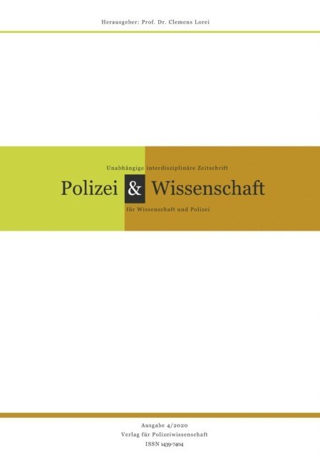 Clemens Lorei - Zeitschrift Polizei & Wissenschaft, E-bok
