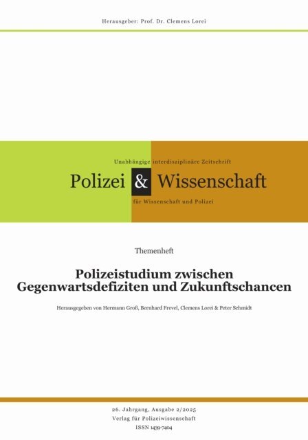 Clemens Lorei - Zeitschrift Polizei & Wissenschaft, E-bok