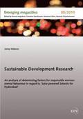 Sustainable Development Research