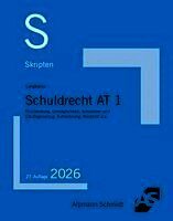 Tobias Langkamp - Skript Schuldrecht AT 1, Häftad