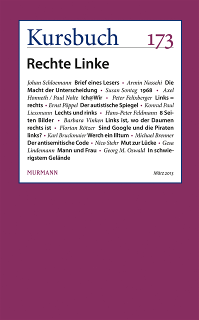 Peter Felixberger, Armin Nassehi - Kursbuch 173, E-bok