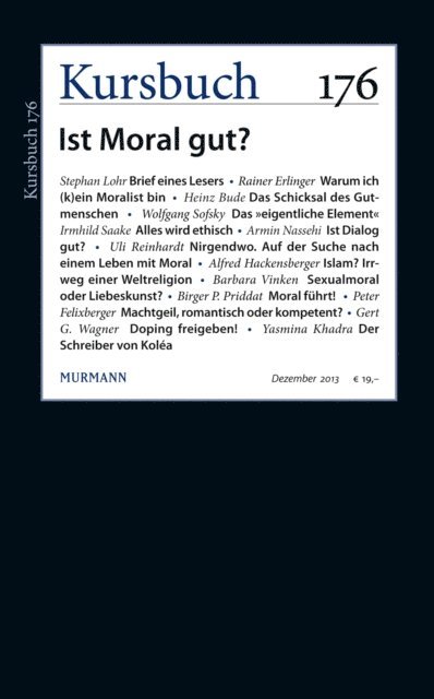 Peter Felixberger, Armin Nassehi - Kursbuch 176, E-bok