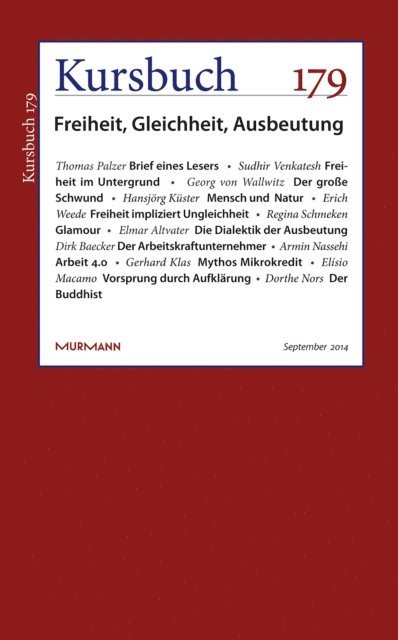 Peter Felixberger, Armin Nassehi - Kursbuch 179, E-bok