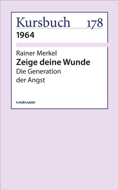 Rainer Merkel - Zeige deine Wunde, E-bok. Tillgänglighet: Lägg i varukorg