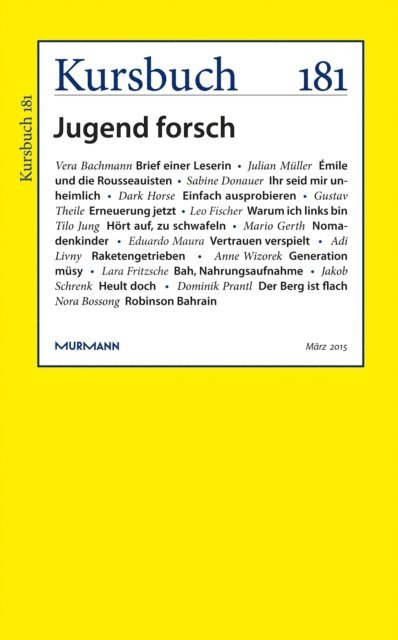 Peter Felixberger, Armin Nassehi - Kursbuch 181, E-bok