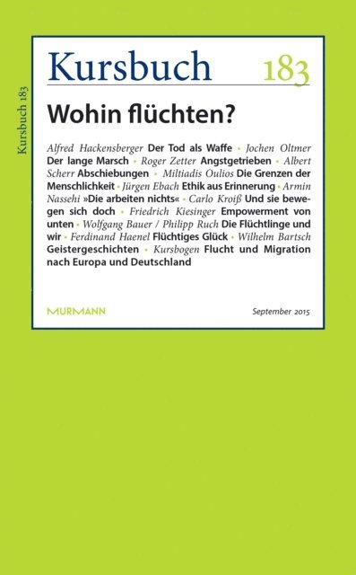Peter Felixberger, Armin Nassehi - Kursbuch 183, E-bok
