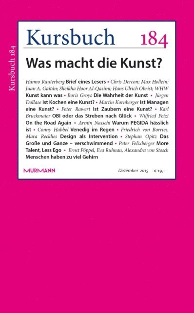 Peter Felixberger, Armin Nassehi - Kursbuch 184, E-bok