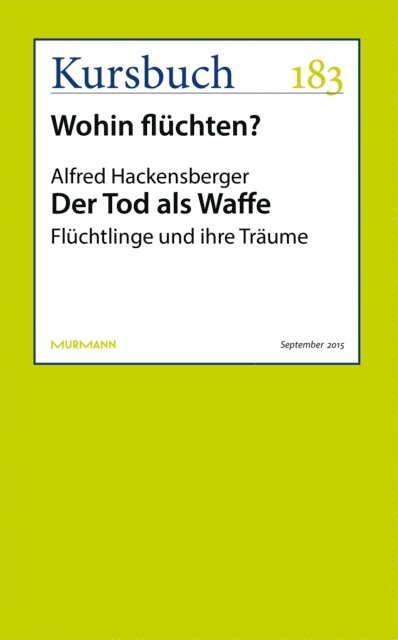 Alfred Hackensberger - Der Tod als Waffe, E-bok. Tillgänglighet: Lägg i varukorg