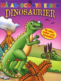 e-Bok Målar  och pysselbok Dinosaurier