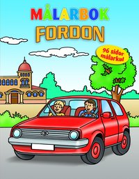 e-Bok Målarbok fordon