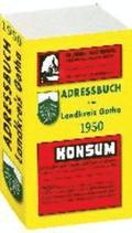 Adressbuch Einwohnerbuch LANDKREIS GOTHA 1950 in Thüringen