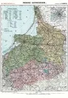 Friedrich H. Handtke - Historische Karte: Provinz Ostpreussen ­ um 1910 (Plano), Övrigt. Tillgänglighet: Lägg i varukorg