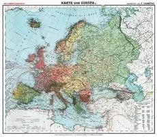 Historische Karte: Europa, um 1910 (Plano), Övrigt. Tillgänglighet: Lägg i varukorg