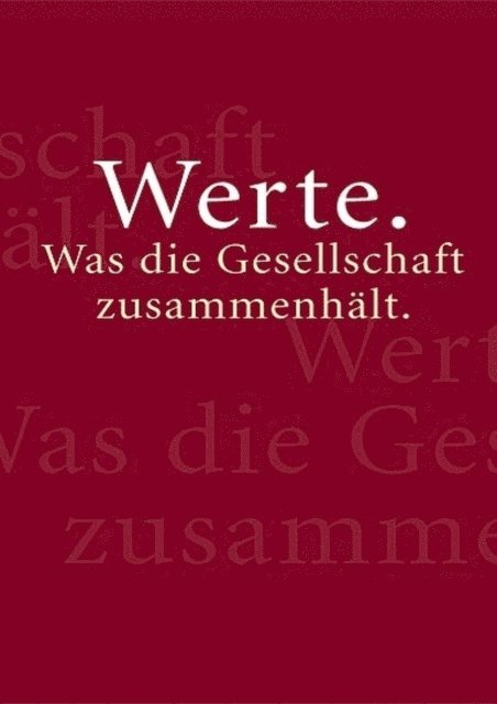 Johannes Meier, Werner Weidenfeld, Brigitte Mohn, Liz Mohn - Werte. Was die Gesellschaft zusammenhält., E-bok