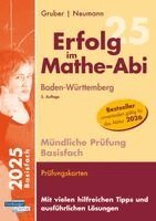 Helmut Gruber, Robert Neumann - Erfolg im Mathe-Abi Mündliche Prüfung Basisfach Baden-Württemberg, Häftad