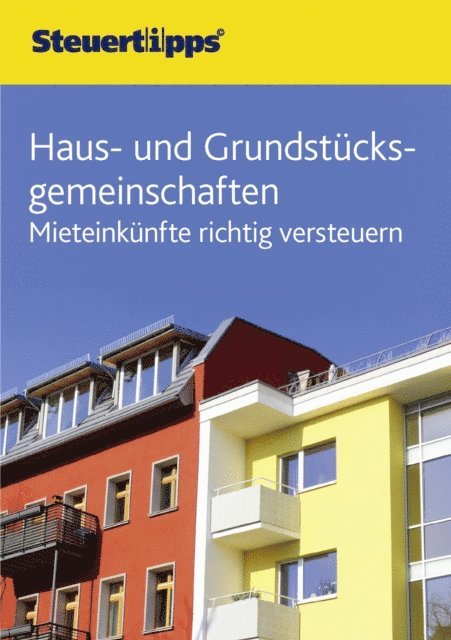Wolters Kluwer Steuertipps - Haus- und Grundstücksgemeinschaften, E-bok. Tillgänglighet: Lägg i varukorg