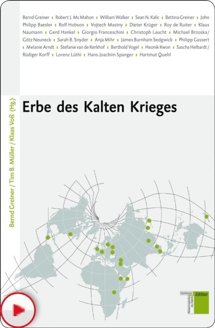 Klaas Vo, Tim B. Muller, Bernd Greiner - Erbe des Kalten Krieges, E-bok