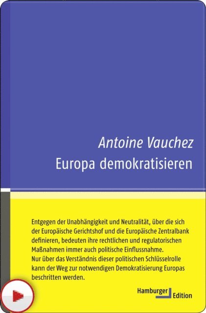 Antoine Vauchez - Europa demokratisieren, E-bok