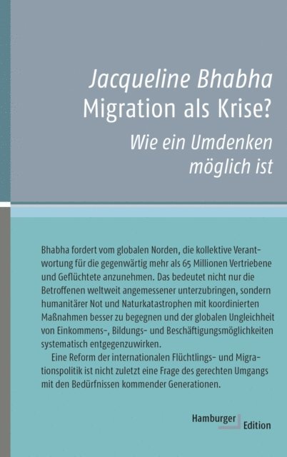 Jacqueline Bhabha - Migration als Krise?, E-bok