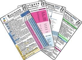 Beatmungs-Karten-Set für Einsteiger 2016 (5er-Set) - Medizinische Taschen-Karte, Häftad